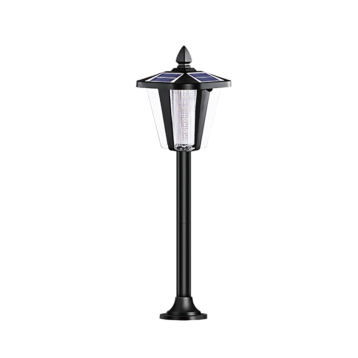 Solar-Powered LED Lawn Stakes for Outdoor Landscape Lighting