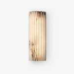 Alvia Alabaster Wall Sconce — Natural Stone LED Wall Light