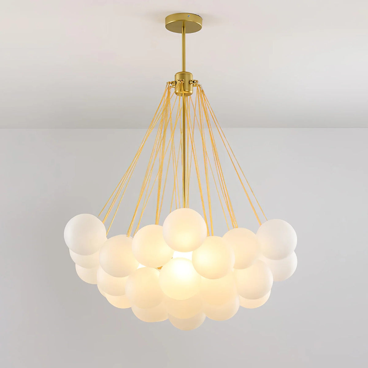 Aqua Sphere Chandelier