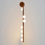 Elegant Brass Glass Wall Light