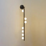 Elegant Brass Glass Wall Light