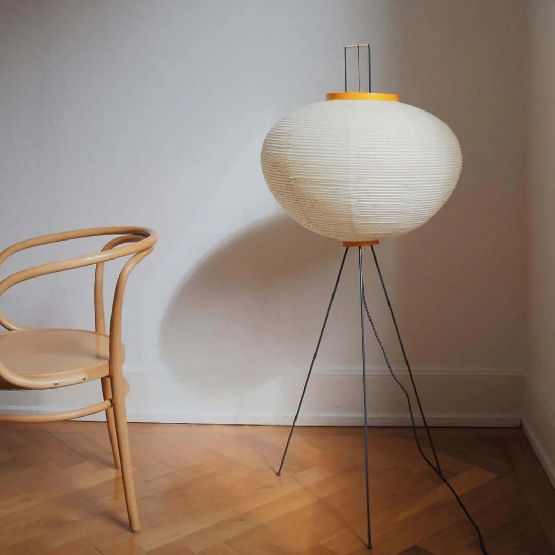 Oriental Paper Shade Lamp