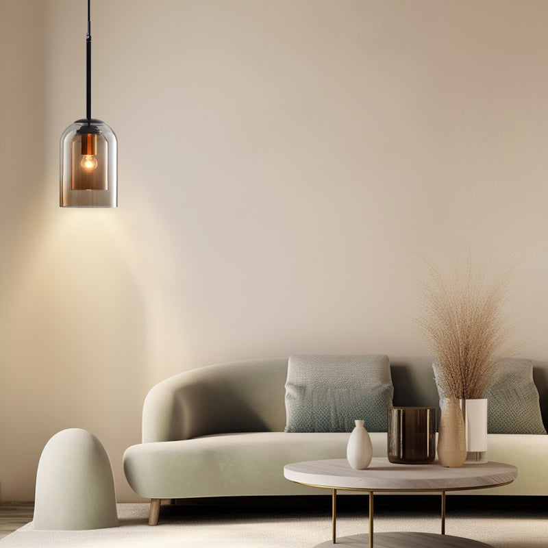 Double Glass Pendant Lamp