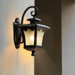 Retro Glass Lantern Wall Lamp Li002250