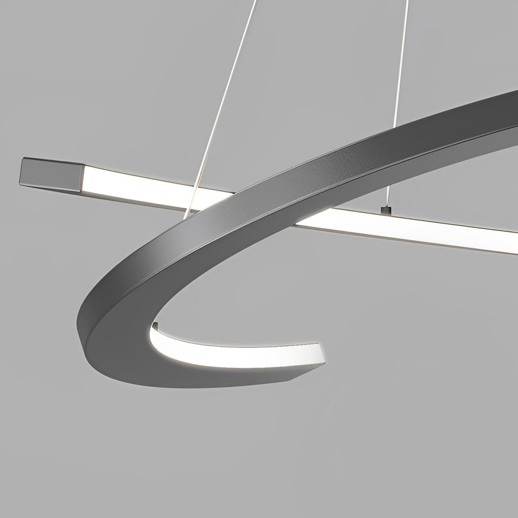 Semi Circularmodern Pendant Light Ha079376
