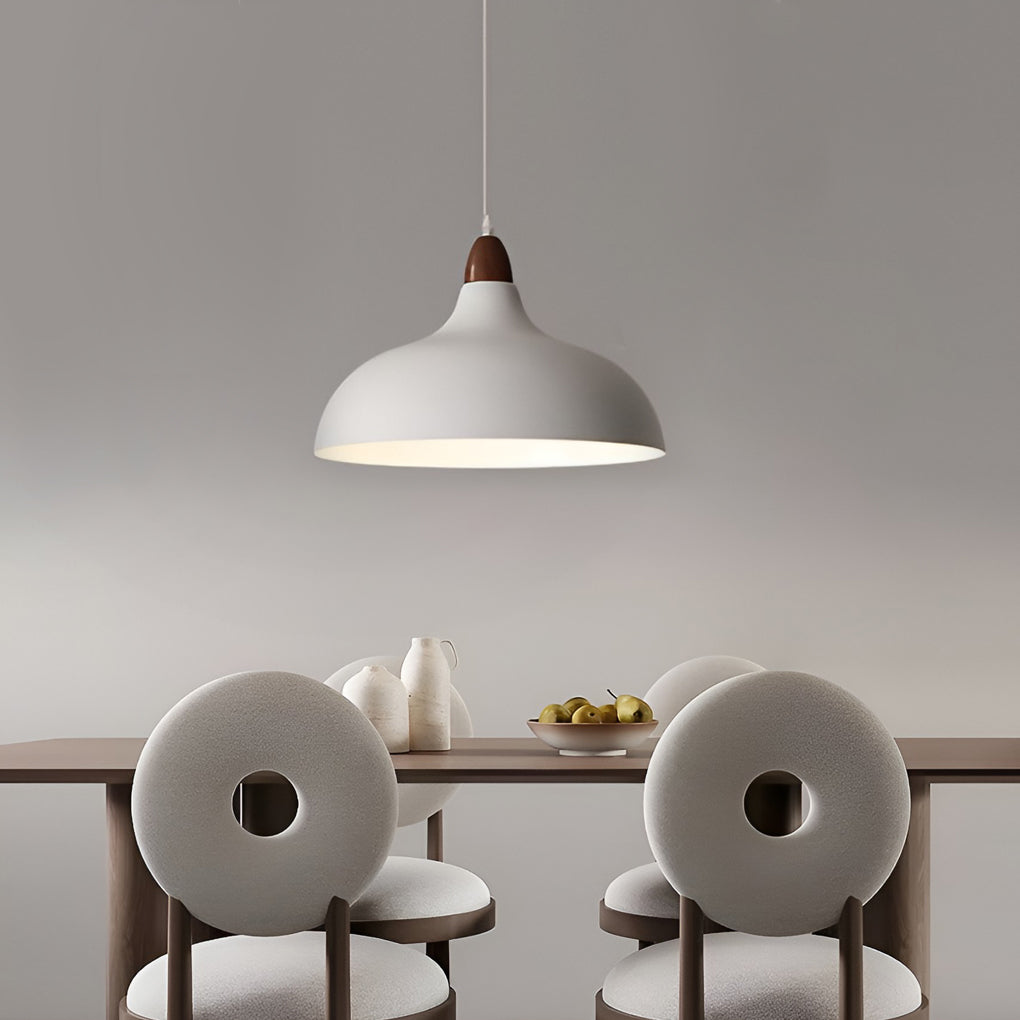 White Nordic Pendant Light