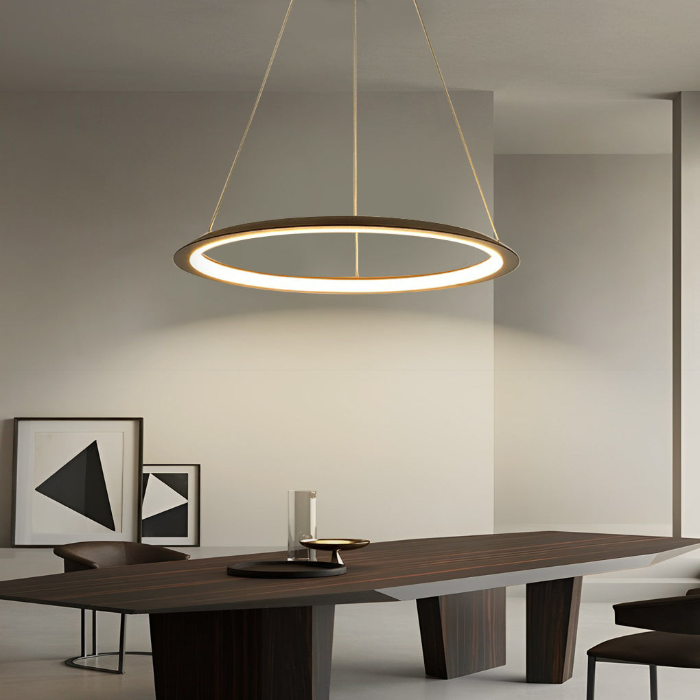 Round Led Nordic Ceiling Lamp Li002340