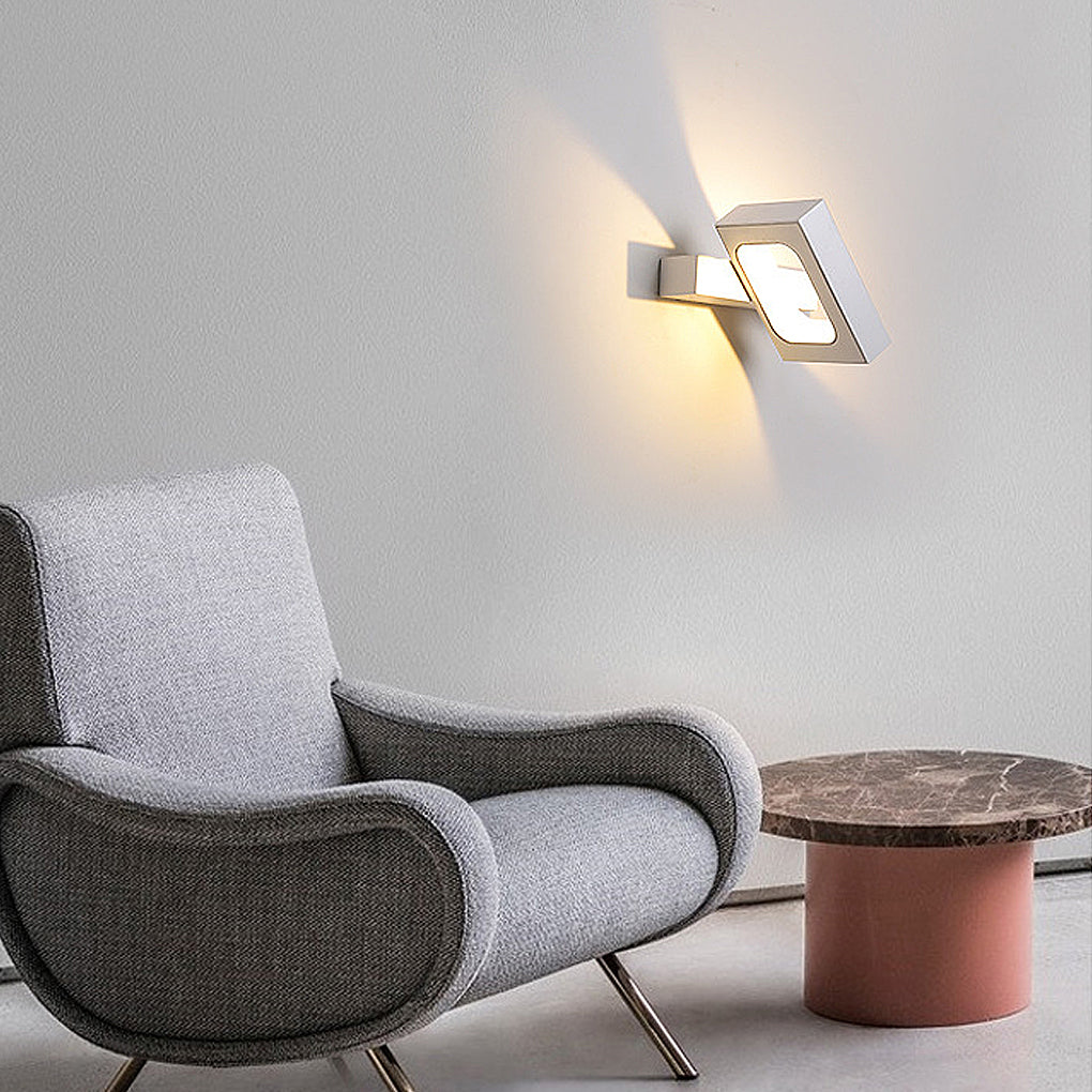 360 Rotatable Led Wall Lamp Wall Sconces Lighting Wall Light Fixture
