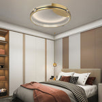 Round Ring Modern Ceiling Lights With Spotlights Ha098312