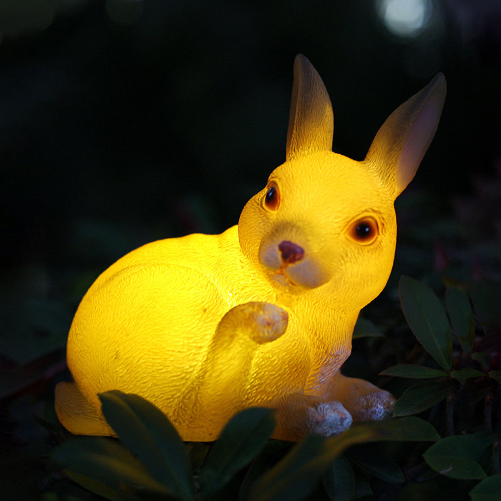Resin Small Animal Solar Lights Li002459