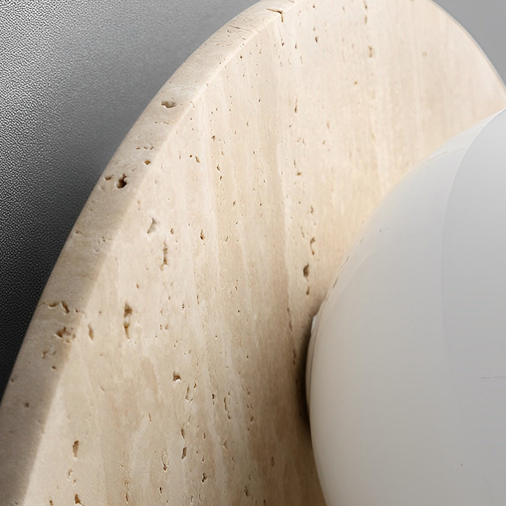 Yellow Travertine Wall Lights Fixture Ha098903