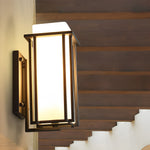 Square Retro Outdoor Wall Lamp Li002193