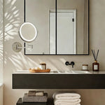 Three Tone Dimming Wall Mounted Makeup Mirror