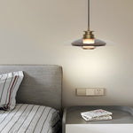 Round Glass Led Modern Pendant Light Li002254