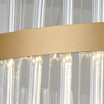 Round Crystal Pendant Light Li002000