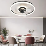 Circular Stepless Dimming Ceiling Fan Light