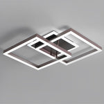 Square Overlapping Ceiling Light Fixture Ha077621