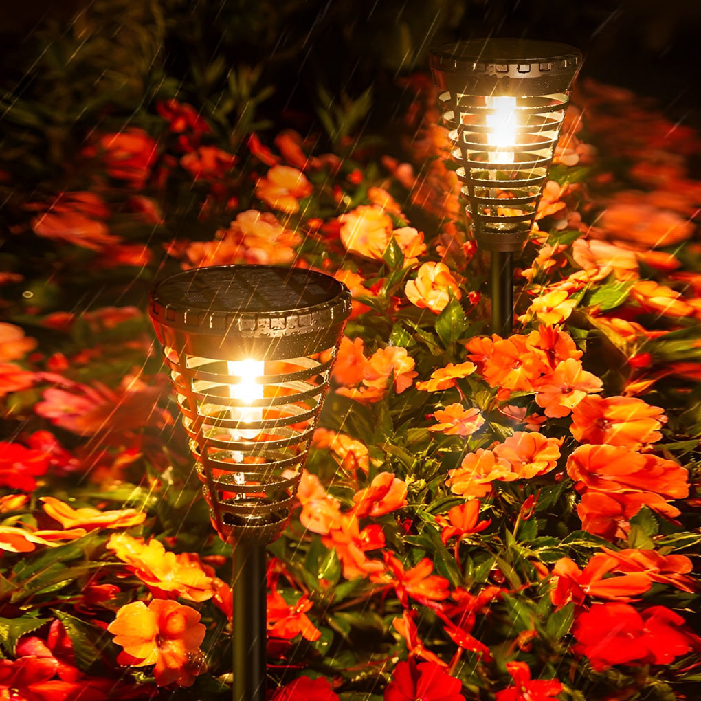 Round Solar Garden Light Ha091351
