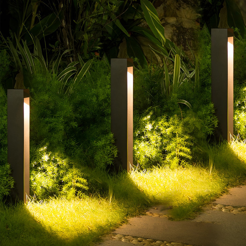 Industrial Rectangular LED Pathway Light 5W Waterproof Outdoor Landscape Fixture