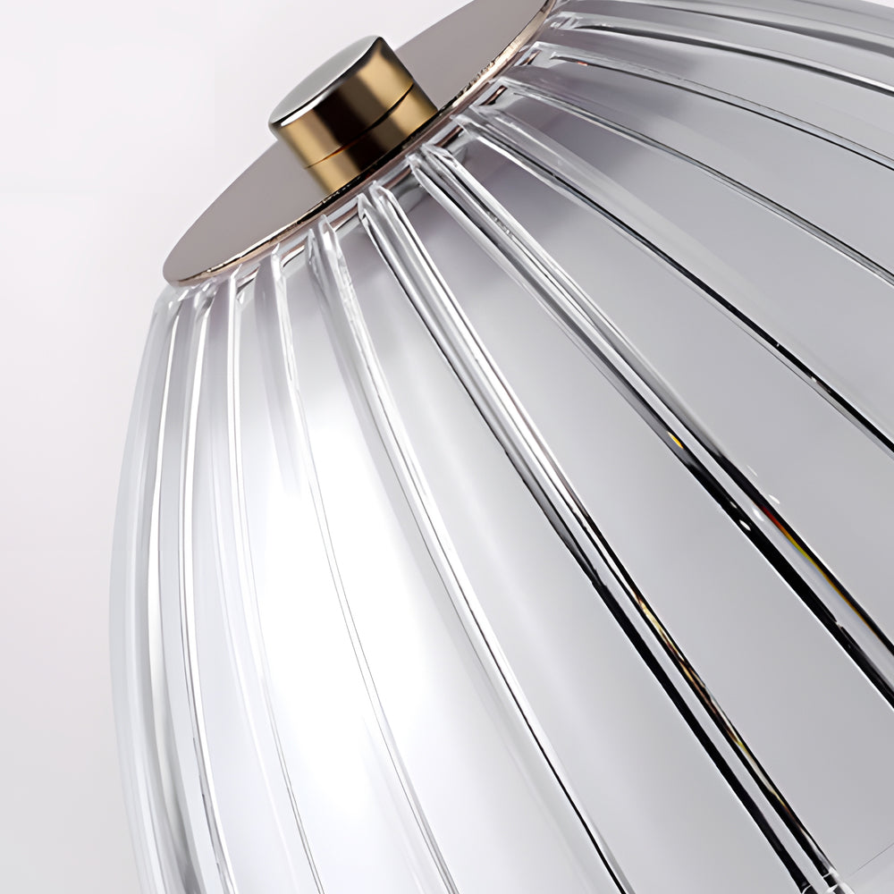 Battery Operated Led Brushed Brass Metal Table Lamp