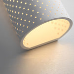 Cylindrical Gypsum Wall Lamp Li002440