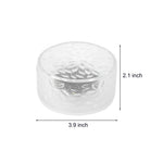 4 Pcs Integrated Led Round Ice Bricks Lights Steps Lighting For Christmas Ambience