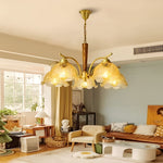 Cracked Glass Retro Chandelier Li001930