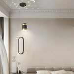 Creative Starry Projection Ring 3 Step Dimming Modern Led Pendant Lights