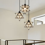 Five Pointed Star Pendant Light Ha091764