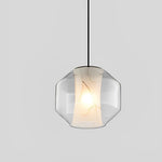 Double Glass Lampshade Pendant Light Ha088341