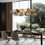 Led Post Modern Dining Room Chandelier Ha098601