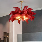 Creative Feathers Ins Nordic Chandelier Li002023