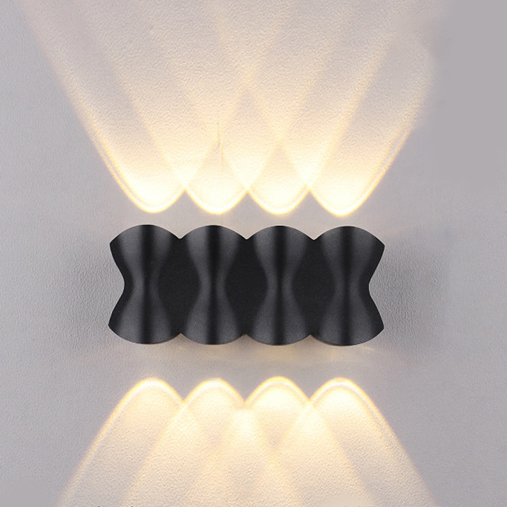 Led Up And Down Lights Waterproof Modern Outdoor Wall Lamp