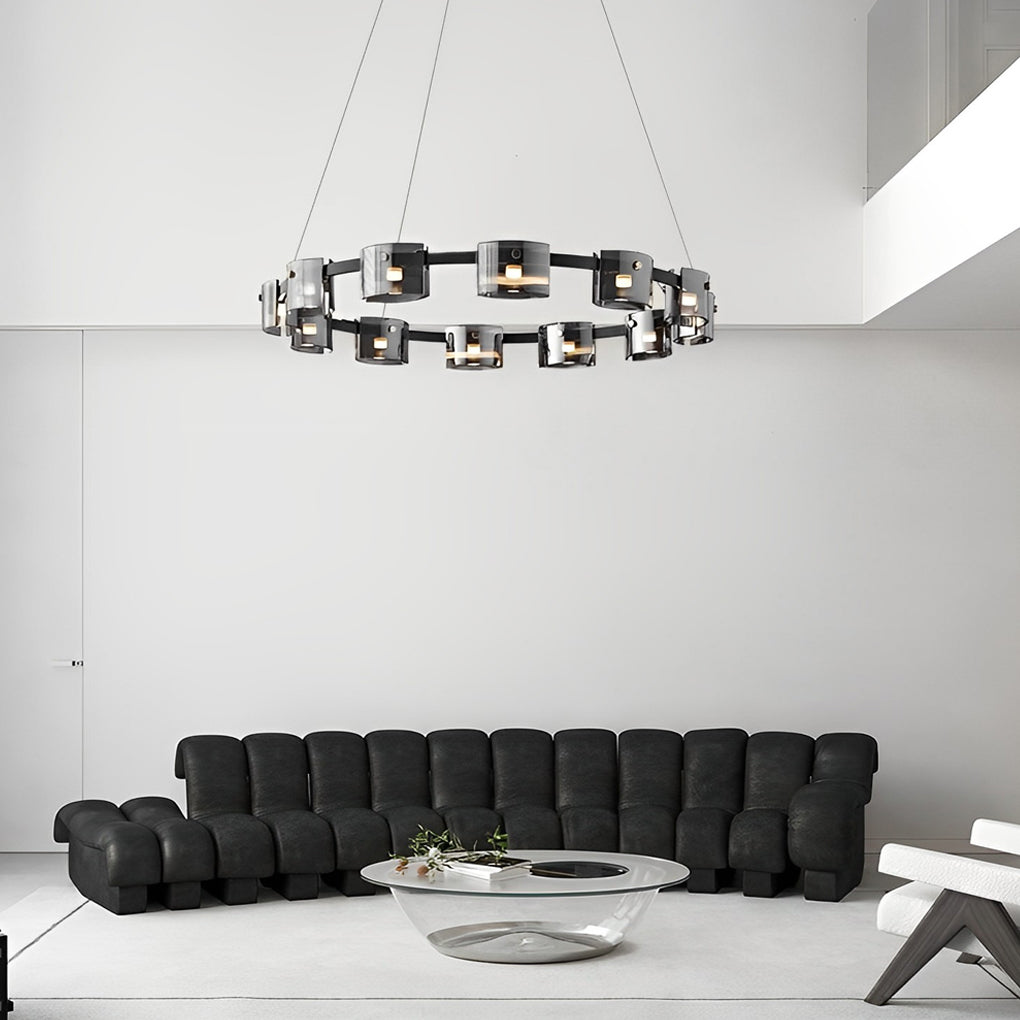 Circle Led Nordic Chandelier Ha084946