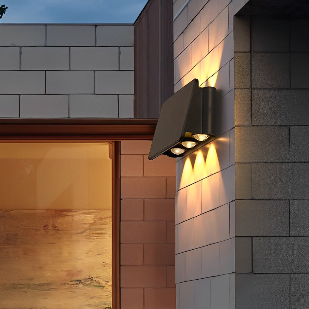 Up And Down Lights Solar Wall Lamp Li002302