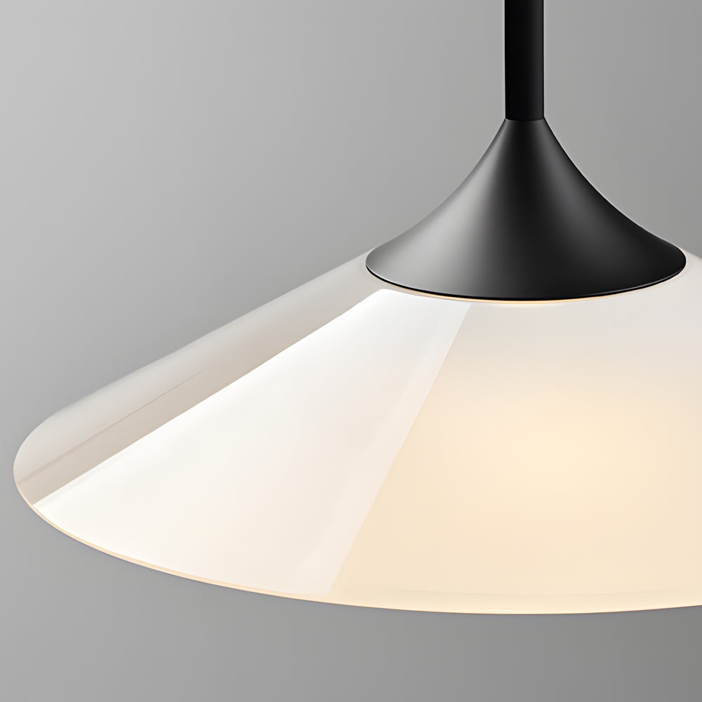 1 Light 5W Led Mini Cone Pendant Light With Acrylic Shade