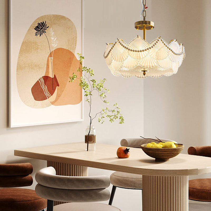 Round Seashells French Style Chandelier Li002590