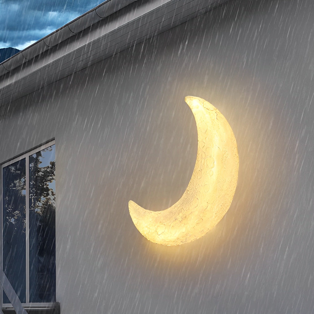 Moon Modern Outdoor Wall Sconce Li002278
