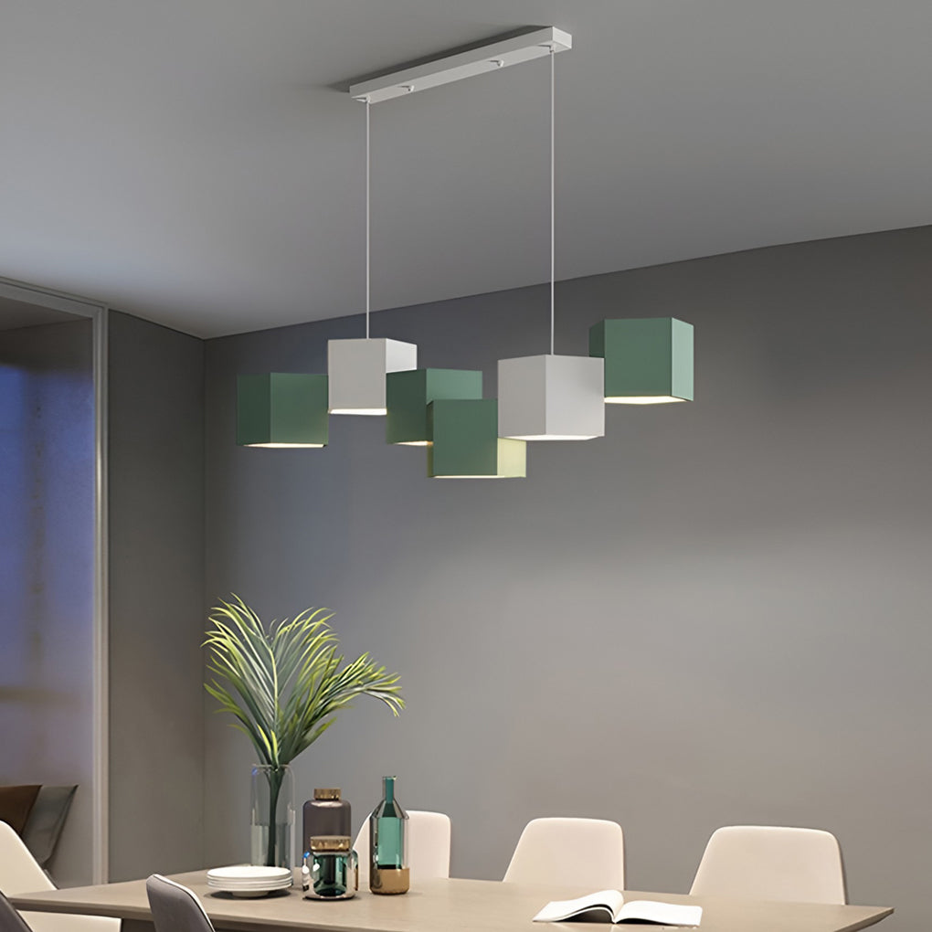 Geometric Led Industrial Style Pendant Light