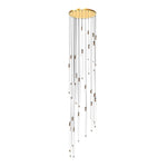 Spiral Duplex Staircase Chandelier Ha085056