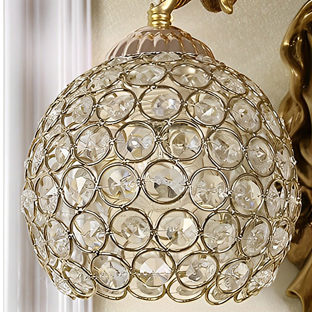 Antique Angel European Style Wall Lamp Ha092196