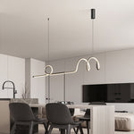 Waves Circular Led Pendant Light Ha081941