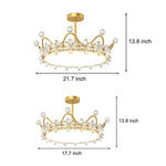Crystal Crowns Led Ceiling Lights Ha098318