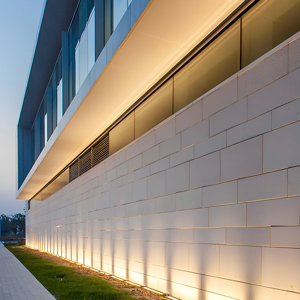 Recessed LED Wall Washer for Outdoor Architecture, 36W, IP65