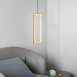 Mini Rectangular Pendant Light Ha082599