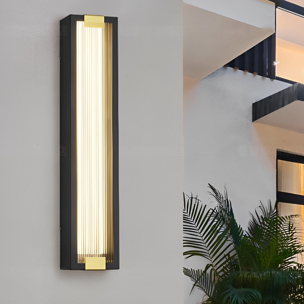 Rectangular Modern Porch Light Ha085178