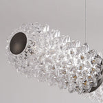 Led Crystal Linear Suspension Lamp Long Island Lighting