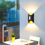Waterproof Led Up And Down Lights Modern Wall Lamp