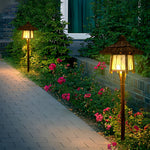 Rustic Bamboo Design Farmhouse Lights Li002120