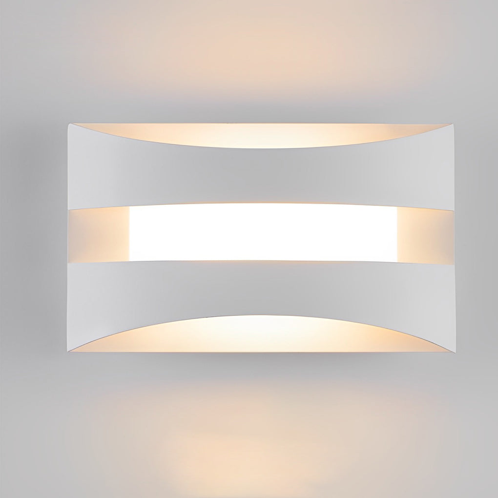 Rectangular Nordic Bedside Wall Sconce Ha080853